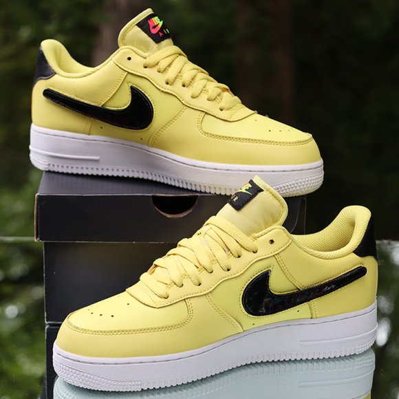 Nike Air Force 1 Low 07 Lv8 Yellow Pulse Men’s Size 8 - Picture 8 of 12